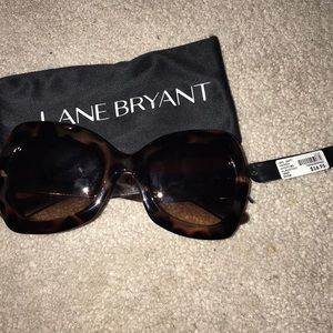 Lane Bryant - brown tortoise shell sunglasses